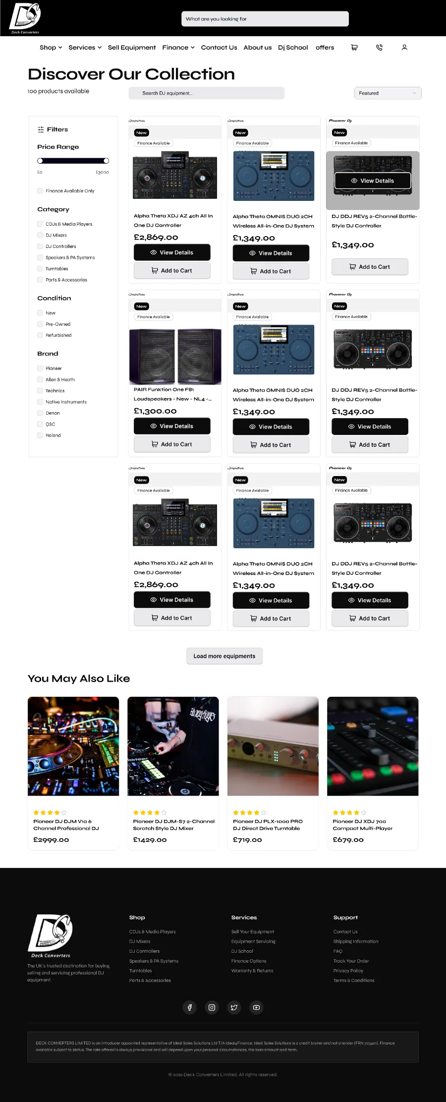 Product catalogue