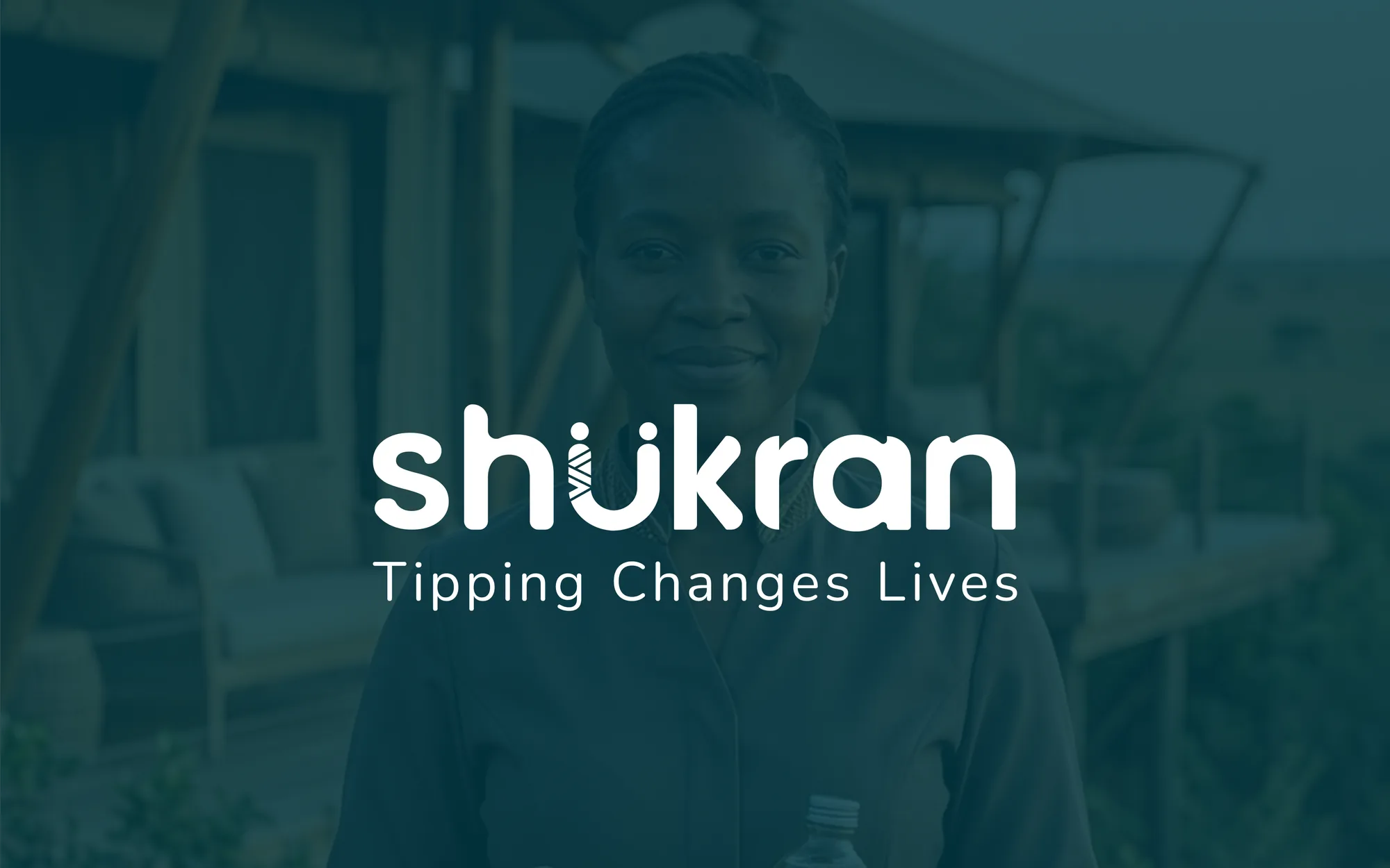 Shukran mobile tipping screens