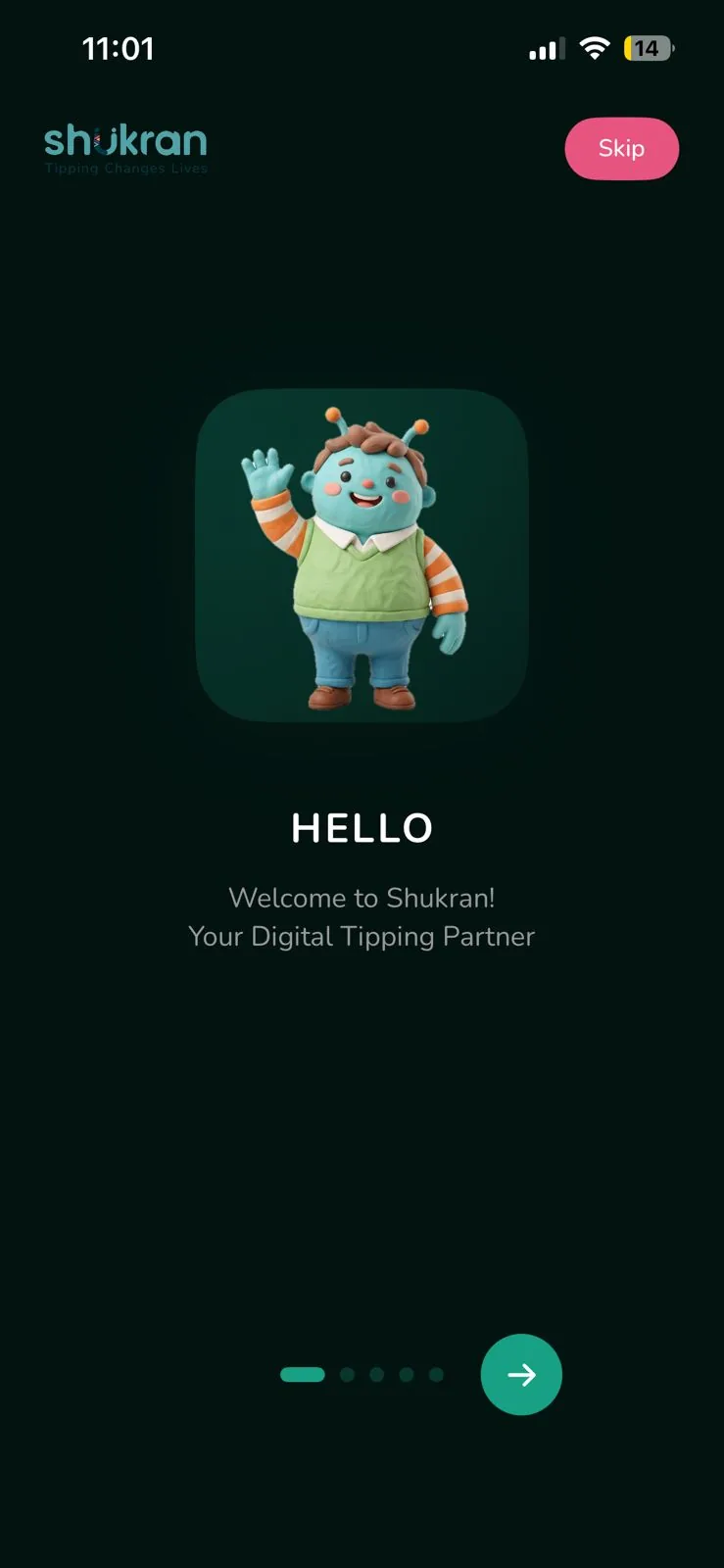 Onboarding, Hello
