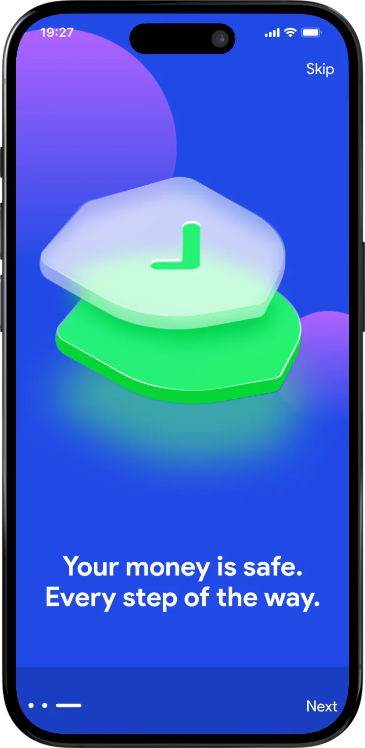 Onboarding, fast secure transfers